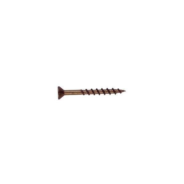 Grip-Rite Wood Screw, #8, 2 in, Zinc Yellow Bugle Head Torx Drive, 12 PK 2GS1
